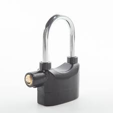 anti-theft alarm lock padlock motorcycle electric bicycle outdoor door lock waterproof anti prying and anti-theft