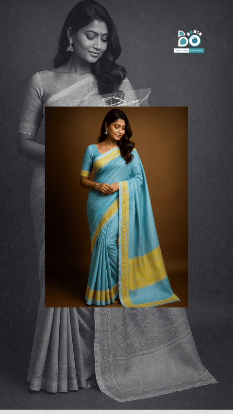 নীলসোনালী শাড়ি কালেকশন